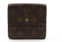 1円〜 LOUIS VUITTON ルイヴィトン モノグラム ポルトモネ ビエ カルトクレディ 三つ折り財布 Wホック レディース_画像1