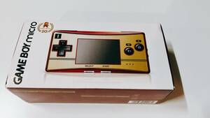 完品 美品 ゲームボーイミクロ ファミコンバージョン GAMEBOY MICRO FAMICOM