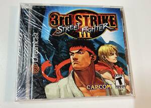 新品未開封 ストリートファイターⅢ サードストライク Dreamcast DC セガ ドリームキャスト 北米版 (STREET FIGHTER CAPCOM)