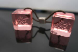 4618 ■ Бесплатная доставка ■ Vuitton Hair Rubber Cube Cube Clear Pink