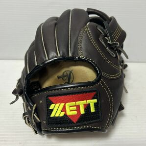【良型】ZETTソフトボールグラブ内野手用 天然皮革製 旧ラベル 大人用 軟式野球使用可能 オールラウンドの画像9