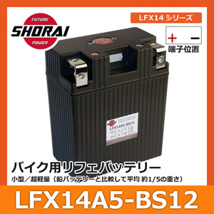 SHORAI ショーライ LFX14A5-BS12 ショウライ lfx14a5 バッテリー リチウムイオンバッテリー リチウムバッテリー リチウム