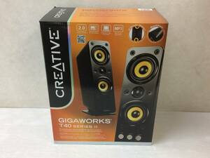 Creative GigaWorks T40 Series II GW-T40II-R2 ステレオスピーカー ※シール貼りあり 中古品 sykdn071706