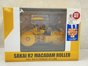  Platz /MONO× талон craft 1/50 SAKAI ( sake . -слойный промышленность ) R2-4 Macadam роллер не использовался товар symini071992