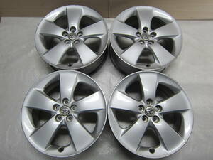 ☆トヨタ ZVW30 プリウス Sツーリング / Gツーリング 純正アルミホイール 17 x 7J インセット50 PCD100 x 5H ハブ径54mm 流用 中古☆