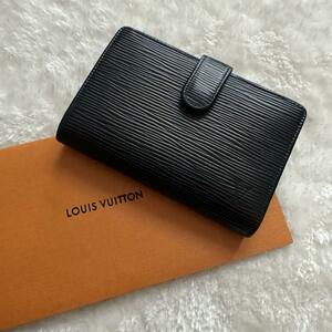 【極上美品】 LOUIS VUITTON ルイヴィトン エピ 2つ折り財布