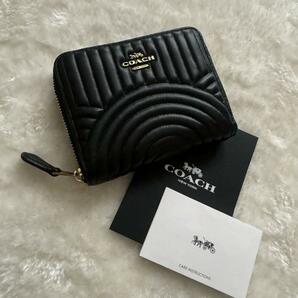 【極上美品】 49 COACH コーチ ラウンドファスナー財布