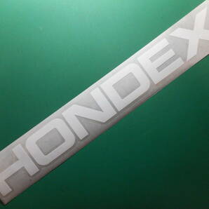 HONDEX ホンデックス ステッカー 横280ｍｍ 白 色サイズ限定 1枚 ハイグレード耐候６年 の画像1