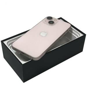 【ジャンク品】Apple｜iPhone 13 mini 128GB｜SIMフリー｜最大バッテリー容量89%｜ピンク｜動作確認済｜速達発送可