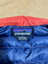 ★美品★ patagonia パタゴニアダウンジャケット STY84674 サイズS オレンジ 国内正規品_画像5