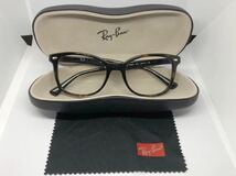 ★希少★Ray-Banレイバン RB5185F 2012 伊達眼鏡 *284_画像1