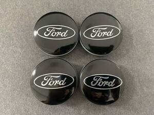 フォード FORD ホイールキャップ ホイール ハブキャップ センター キャップ保護 防塵 4個セット 外径54mm 74番