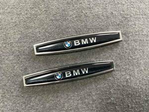 BMW 車用デカール カーステッカー プレート エンブレム フェンダーバッジ シール 傷を隠す 2枚セット　106番