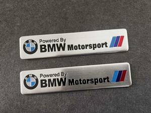 BMW★12*2.6CM★カーステッカー エンブレム プレート アルミ製 フェンダーバッジ シール 傷を隠す 2枚セット 537番