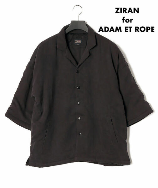ZIRAN for ADAM ET ROPE 美品タグ付き KIMONO Sik Jacket / シルク 中綿 ダウンジャケット アダムエロペ
