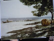 原色刷十六景・琵琶湖の絵はがき。昭和時代の時代色のある絵葉書16枚入りです。_画像6