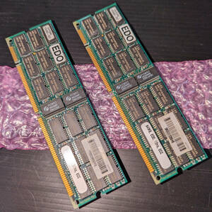 Compaq 64MB EDO ECC 168ピン DIMM x2 =128MB?