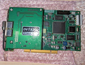 Canopus DVTX200 DVキャプチャ+TVチューナー,PCI