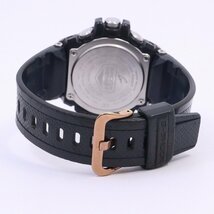 【訳あり品】カシオ G-SHOCK Gスチール Bluetooth搭載 タフネスクロノグラフ タフソーラー 腕時計 青文字盤 GST-B100G-2AJF【いおき質店】_画像3