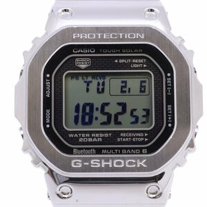カシオ G-SHOCK フルメタル Bluetooth スマートフォンリンク ソーラー電波 メンズ 腕時計 GMW-B5000D-1JF【いおき質店】