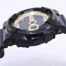 カシオ G-SHOCK ブラック×ゴールドシリーズ ビッグケース クォーツ メンズ 腕時計 GD-100GB-1JF【いおき質店】_画像7