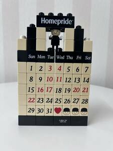 フレッドくん　ブロック　カレンダー　ダイアリー　ホームプライド社　フレッド君　イギリス　Homepride Fred