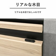 【限定送料無料】隠し照明コンセント付きクイーンベッド アウトレット家具【新品 未使用 展示品】KEN_画像4