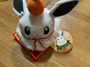 ポケモン イーブイ 鏡餅 ぬいぐるみ タグ付き