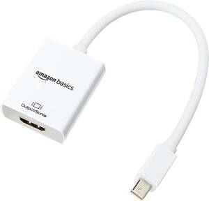  бесплатная доставка [ есть перевод * не использовался товар ]mini DisplayPort to HDMI изменение адаптер # Mini дисплей порт изменение кабель #Thunderbolt to HDMI