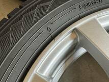 スタッドレスアルミセット GOODYEAR ICENAVI 8 165/65R14 残量大 2022年製 中古4本セット_画像7