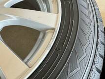 スタッドレスアルミセット GOODYEAR ICENAVI 8 165/65R14 残量大 2022年製 中古4本セット_画像3