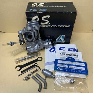 OSエンジン　FS-40　小川精機　飛行機 エンジン OS ENGINE　Four Stroke Cycle Engine　中古品