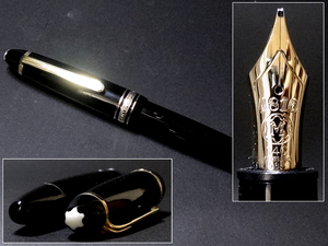 【侍】MONTBLANC モンブラン 1970年代 マイスターシュテュック 146 14C-585 万年筆 希少 20-kk32