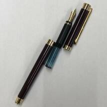 ☆ネーム入 MONTBLANC モンブラン ノブレス オブリージュ ボルドー ペン先 18K 750 万年筆 ！_画像5