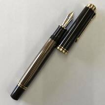 ☆ Pelikan ペリカン M800 スーベレーン 茶縞 18C-750 B PF刻印 GERMANY ブラウン 万年筆 !_画像5