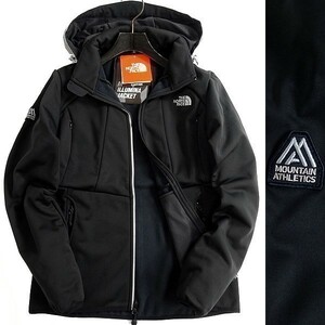 THE NORTH FACE ノースフェイス 新品 定価2万 裏起毛ストレッチ フーデッド イルミナジャケット ブルゾン G80 BLK 90/M ▲030▼bus089nf