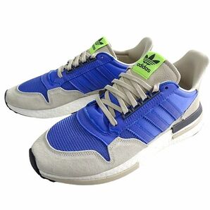 adidas アディダス 新品 定1.3万 ZX 500 RM メッシュ×ヌバックレザー Boostミッドソール スニーカー シューズ BD7867 28.5▲033▼bus9263dの画像1