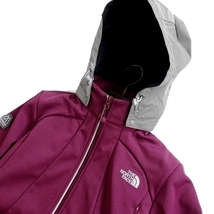 THE NORTH FACE ノースフェイス 新 定価2万 最旬 裏起毛ストレッチ フーデッド イルミナジャケット ブルゾン G80 DPV 85/S ▲030▼bus091nf_画像4