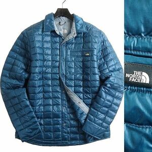 THE NORTH FACE ノースフェイス 定価3.3万 保温THERMOBALL 中綿キルティング ジャケット パデッドブルゾン F50 MDN 95/M ▲055▼bus1435a