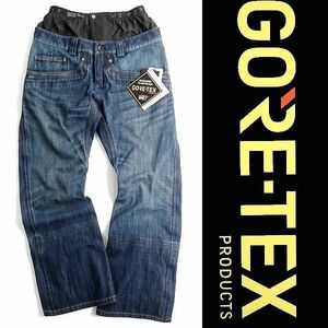 241 TWO FOR ONE トゥフォーワン 定価6.3万 防水 透湿 GORE-TEX 岡山県産デニム パンツ スノーボードパンツ MB3003 ID L ▲110▼bus9513a