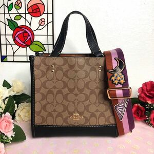 COACH Coach most new work handbag new goods 2way shoulder 