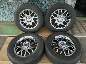 Lowenhart レーベンハート 18インチ 8.5J +50 PCD150 5穴/BS DUELER H/L 275/60R18 2014年製 4本セット #347-2