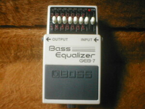 BOSS Bass Equalizer GEB-7 ベース イコライザー 