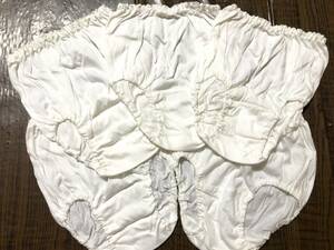 日本製　サンリオ　未使用　女児　ショーツ　白パンツ　140サイズ　5枚セット！