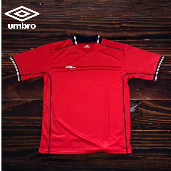 00s アンブロ　UMBRO デサント製　サッカーゲームシャツ　新品未使用