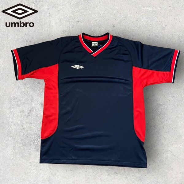 レア　90s アンブロ　UMBRO サッカーゲームシャツ　新品未使用　デサント製