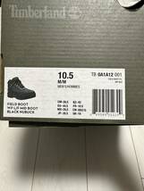 Timberland Field Boot 10.5 28.5 ティンバーランド フィールドブーツ ブラック ブーツ ティンバー 100円スタート ブーツ 登山靴 _画像8