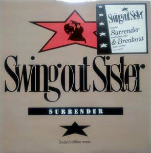 【12's R&B 洋Pop】Swing Out Sister「Surrender」UK盤 Breakout.Who's To Blame 収録！