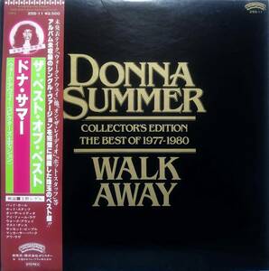 【LP Soul】Donna Summer「Walk Away Collector's Edition (The Best Of 1977-1980)」JPN盤 Bad Girls.Hot Stuff.On The Radio.Last Dance