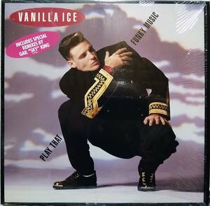 【12's Hip-hop】Vanilla Ice「Play That Funky Music」US盤 シュリンク付！